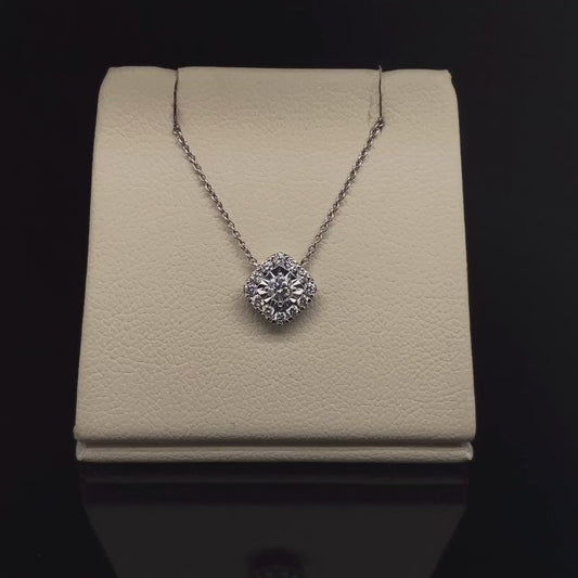 14K Diamond Pendant