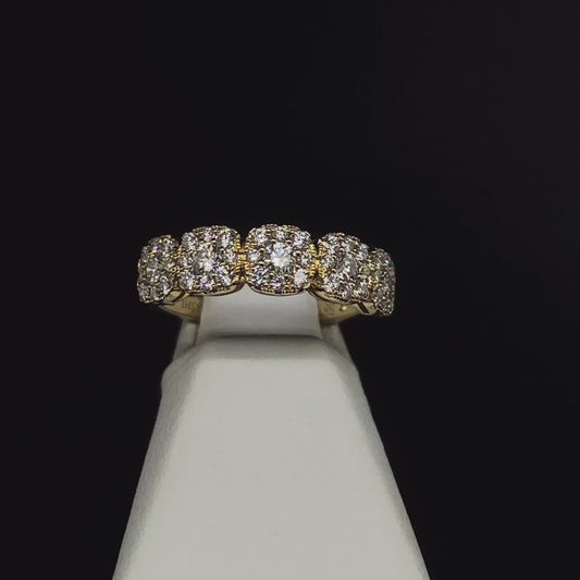 14K Diamond Fashion Ring