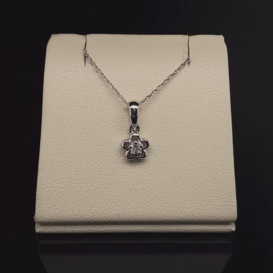10K Diamond Pendant