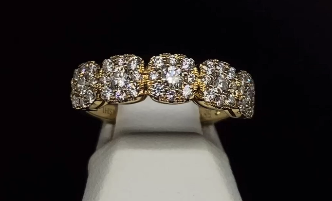 14K Diamond Fashion Ring