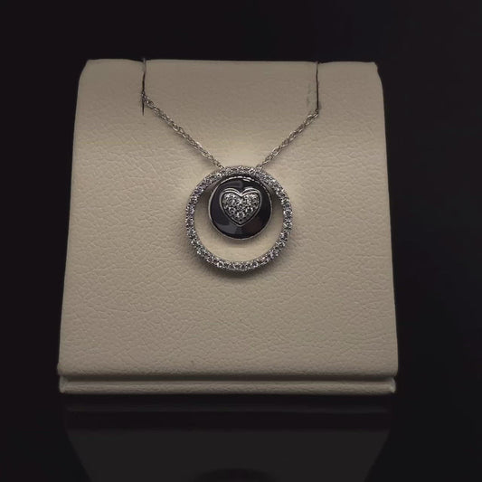 10K Diamond Interchangeable Pendant